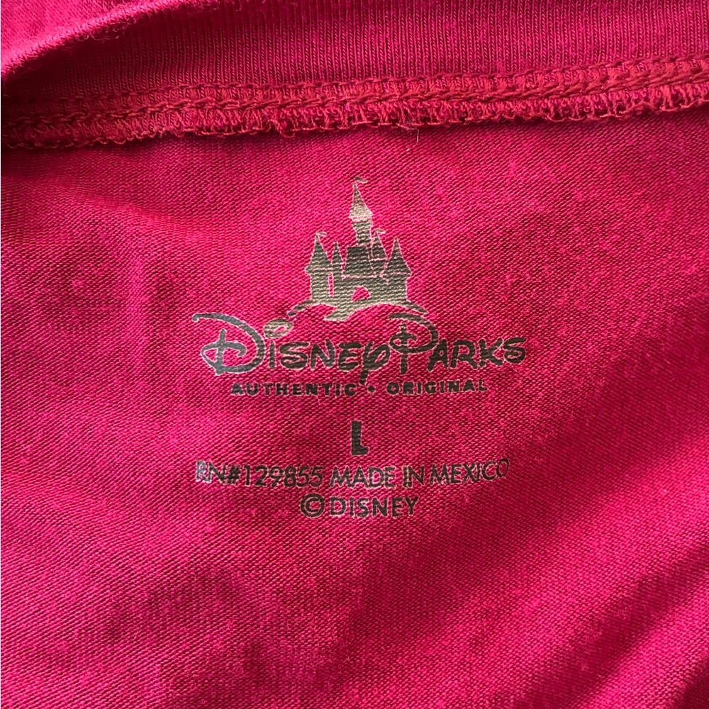 Disney Pirates of the Caribbean Burgundy Skull Shirt - Size Large - Picture 7 of 13